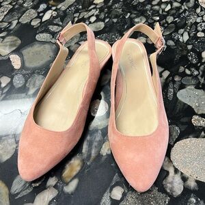 Vionic Jade Slingback mule Flat. Pink. EUC. Size 8 1/2